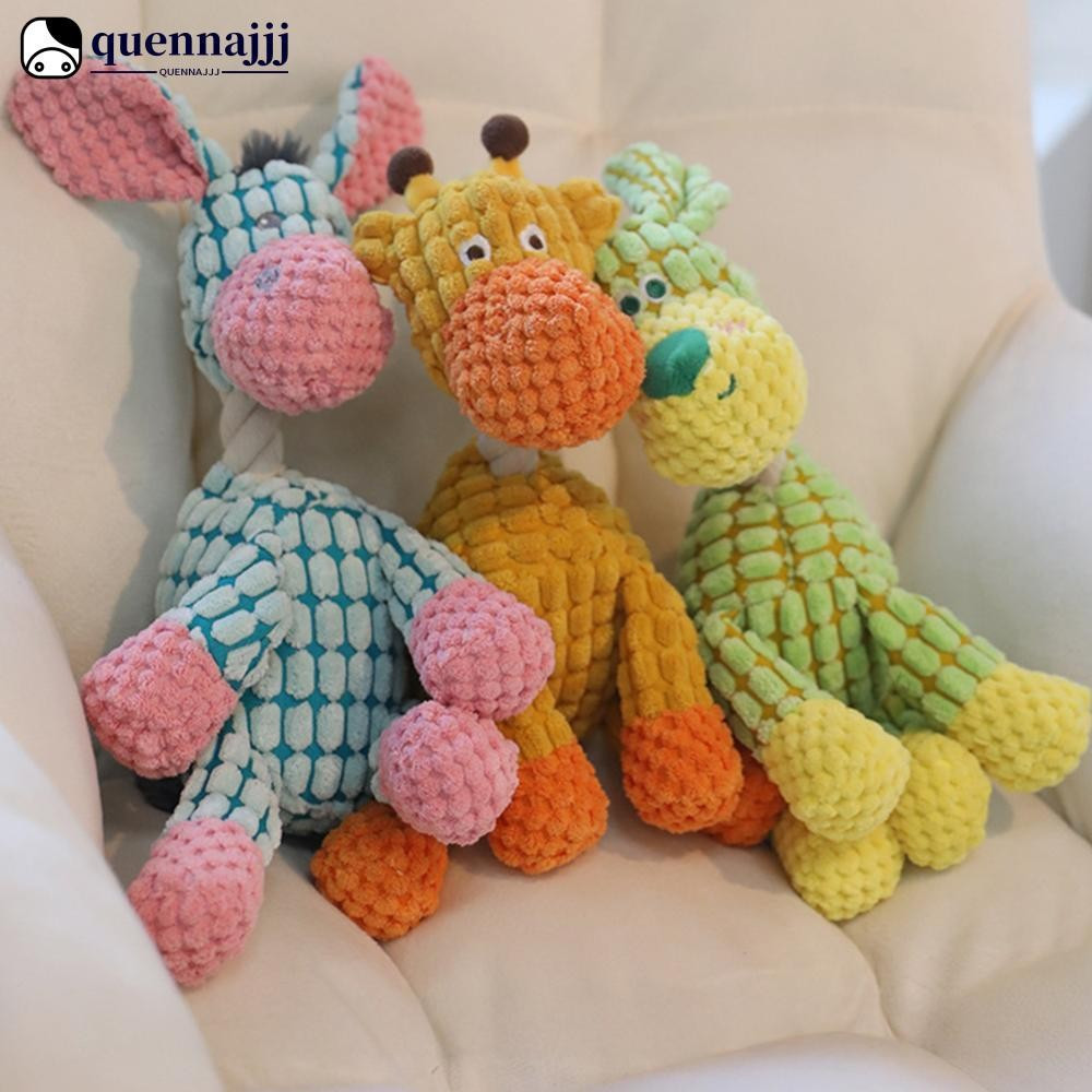 QUENNA Brinquedo Para Animais De Estimação Em Forma De Animal , Interativo , Companheiro Resistente À Mordida Tédio De C