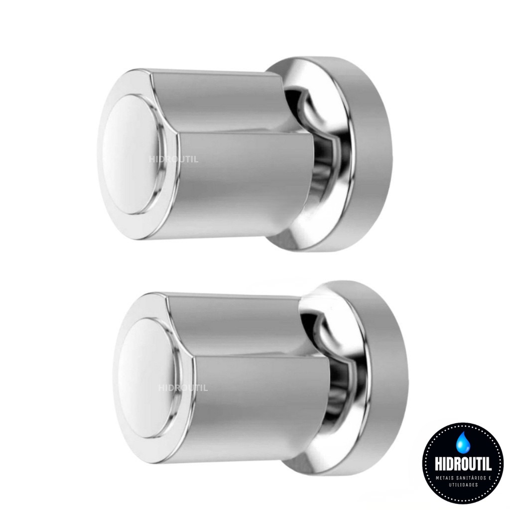 Kit 2 Acabamento Registro Banheiro C-40 ABS  CR Padrao Deca em Oferta na Shopee