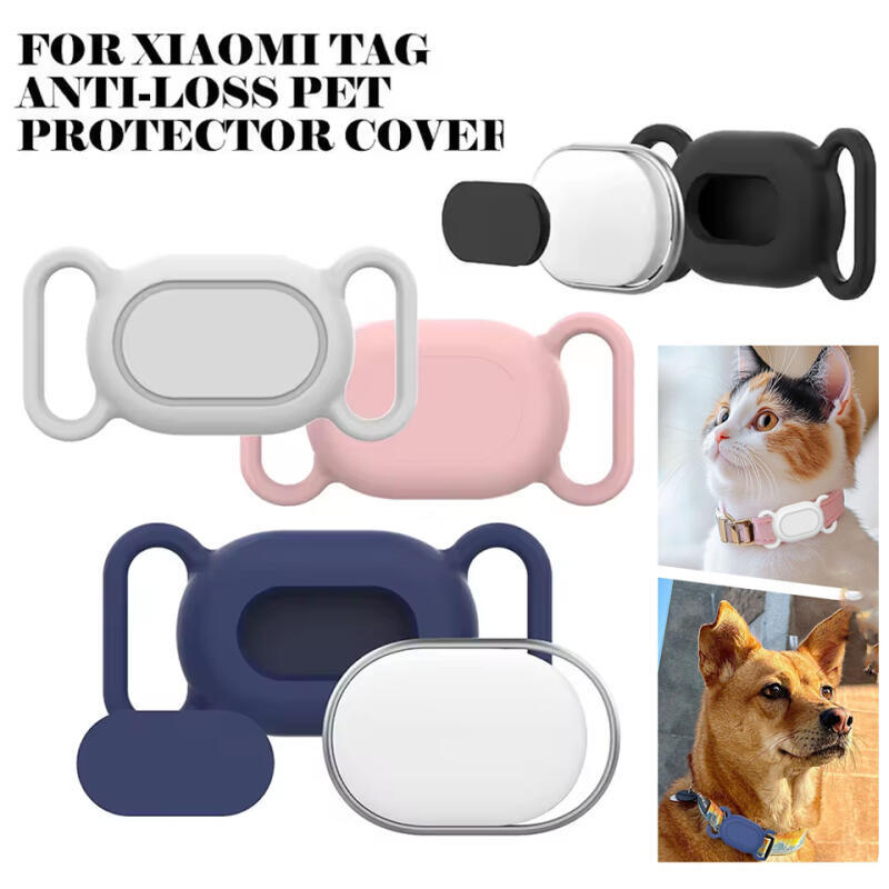 Capa De Silicone Para Coleira De Animais De Estimação , À Prova D'água , Anti-Perda , Xiaomi , Tags , Protetor De Rastre