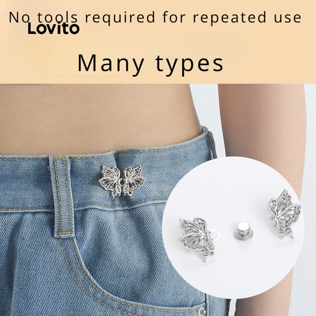 Lovito Broches de diamante LCS31A128 em Oferta na Shopee