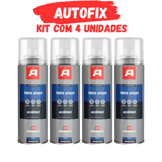 Kit 4 Tinta Sprays Uso Geral 400ml - Aluminio MAX em Oferta na Shopee