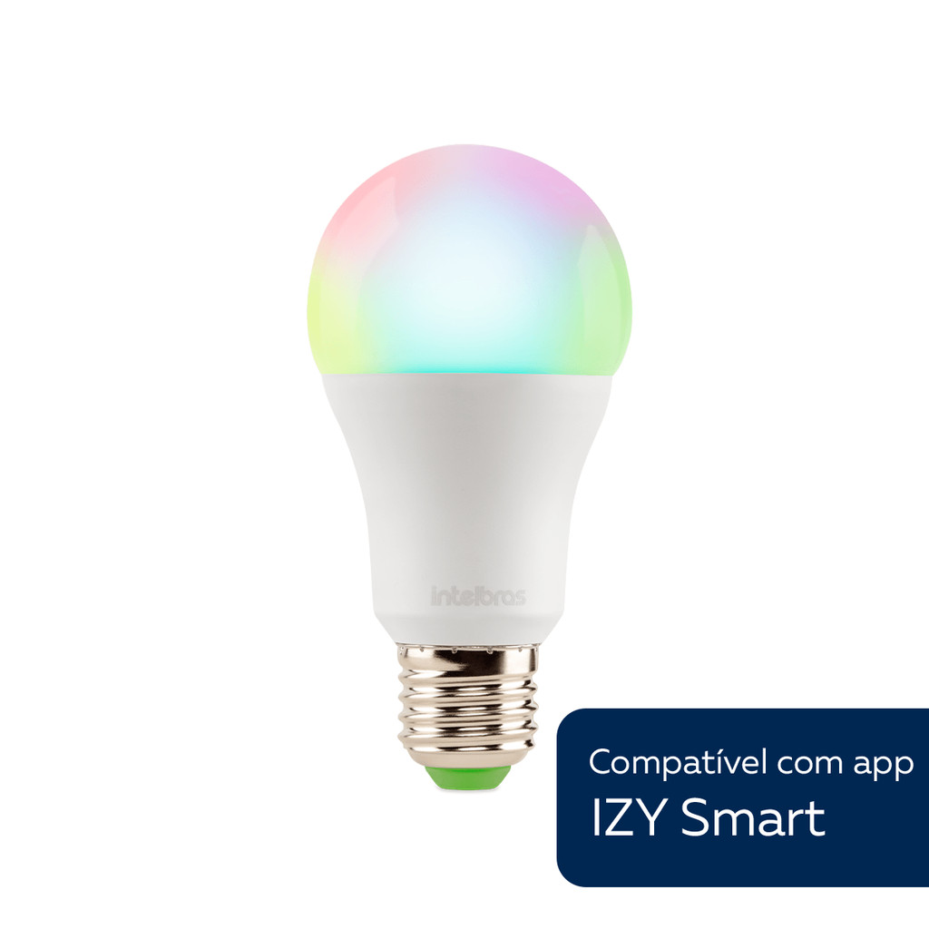 Detalhes do Kit Lâmpada Smart Wi-Fi EWS 410 Intelbras - 4 unidades