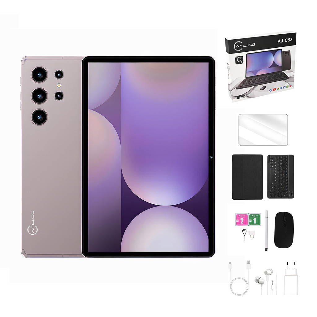 Pad 9X Tablet Android 13 10.5” HD 6GB + 128GB ROM WiFi 5G Dual SIM Card Bateria 8000mAh em Oferta na Shopee