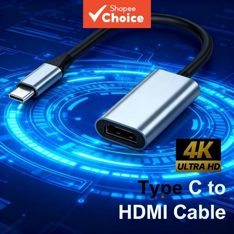 hub De Porta USB Para Adaptador hdmi Conversor 3.1 vga Tipo c Masculino Feminino Laptop Tablet TV MacBook HDTV 4K