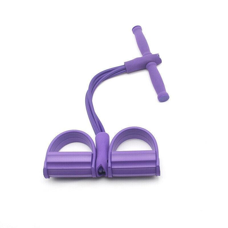 Extensor Elásticos Exercícios Academia Ginástica Tensão Forte Faixa Elástica de Resistência com Corda para Puxar