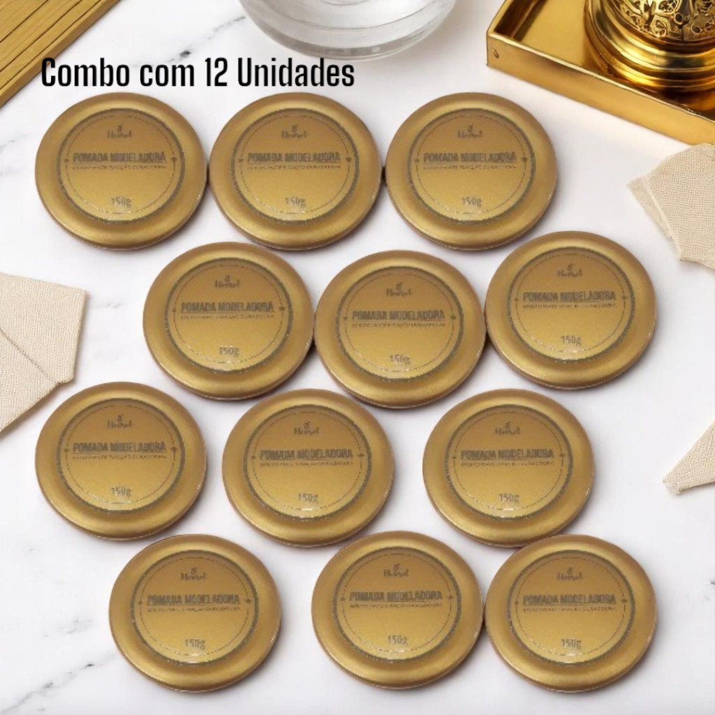 Combo pomada modeladora capilar | 12 unidades