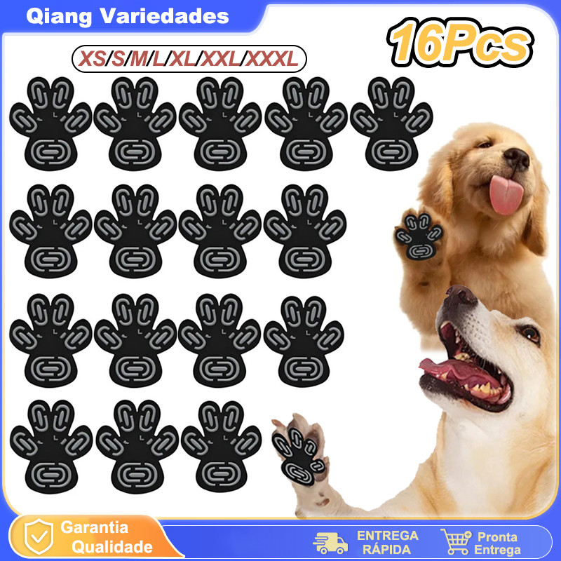 Adesivo Antiderrapante Protetor De Pata De Cachorro 16 Pcs