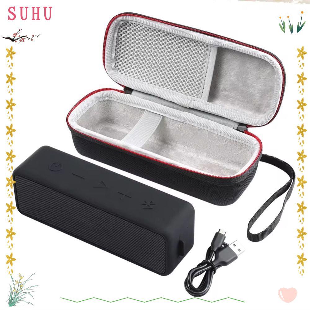 Bolsa De Armazenamento De Alto-Falante Bluetooth SUHU , Transporte Rígido Anti-Arranhões , Viagem Para Anker Soundcore 2