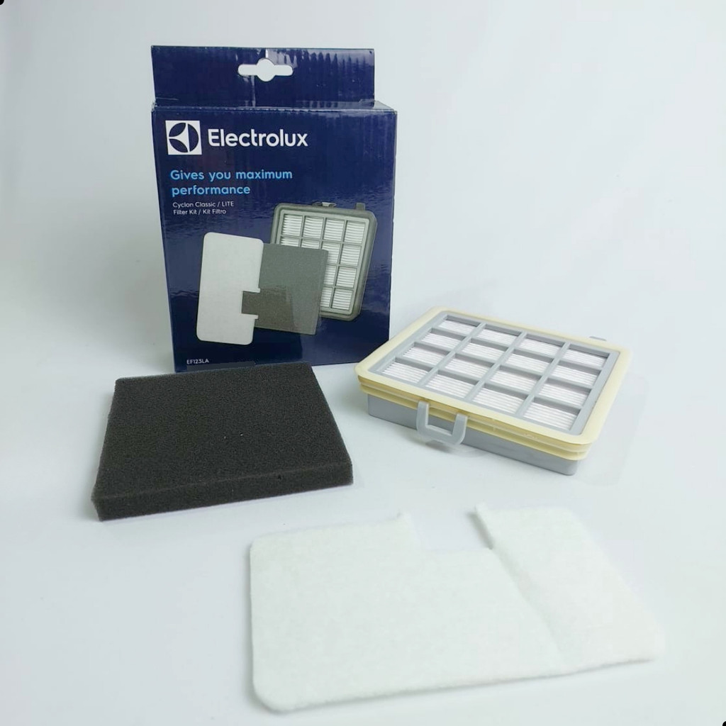 Kit De Filtros EF123LA Para Aspirador Electrolux Lit21 Original A09801801 em Oferta na Shopee
