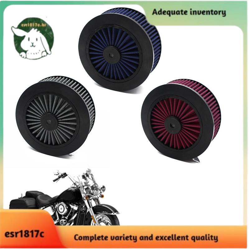 0206-0091 Filtro De Admissão De Ar De Motocicleta Para Design Venturi Acessórios De Substituição Vermelho
