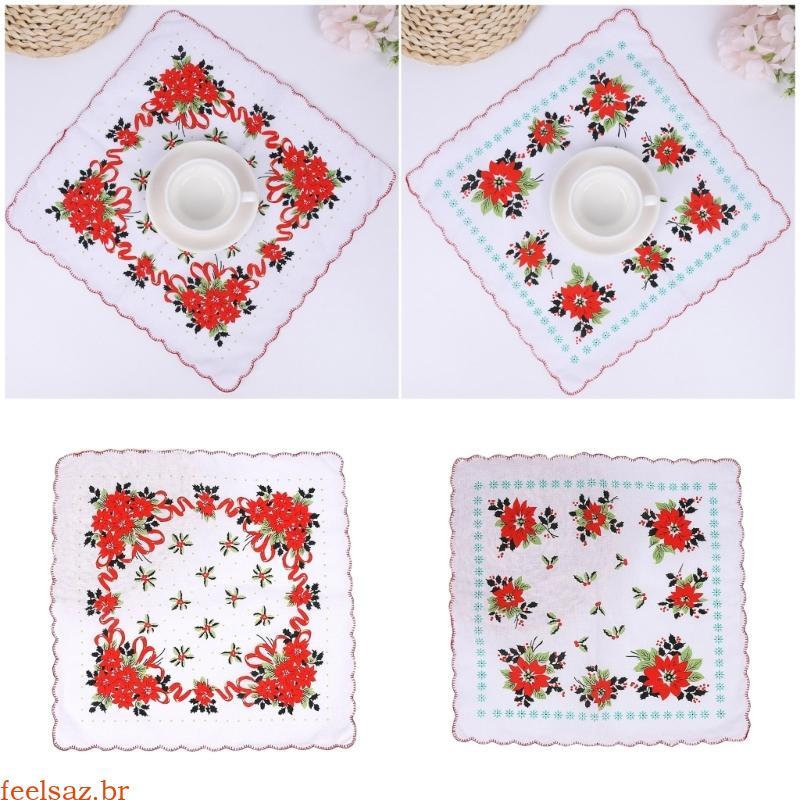 feelsaz Lenço Multifuncional Design Floral Secagem Rápida Para Transporte Diário