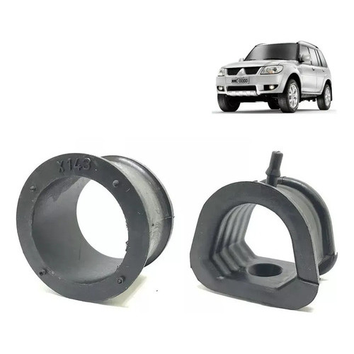 Kit Bucha Fixação Da Caixa De Direção Pajero Tr4 - 1a Linha