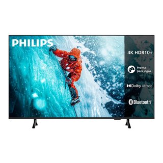 Smart TV 50" DLED Philips 50PUG7300/78 - com Bluetooth 5.0, 3 HDMI + 2 USB, 4K UHD, HDR10+