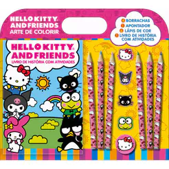 Hello Kitty and Friends Arte de Colorir
