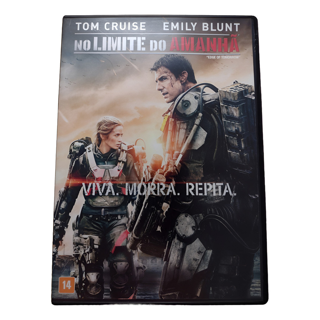 DVD Filme No Limite do Amanhã 2014 Tom Cruise emily Blunt