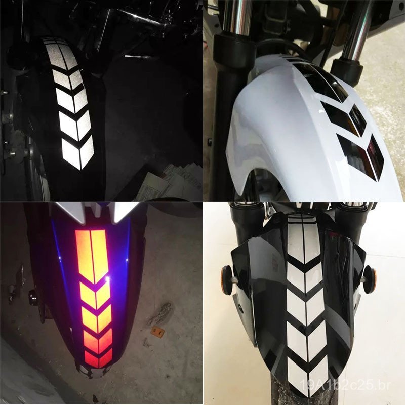 Adesivos decorativos à prova d'água para motocicletas de corrida, bicicletas esportivas e para-lamas de motocicletas elé