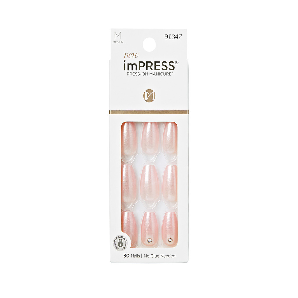 Unha Postiça ImPRESS Glazed Pink  - Kiss New York