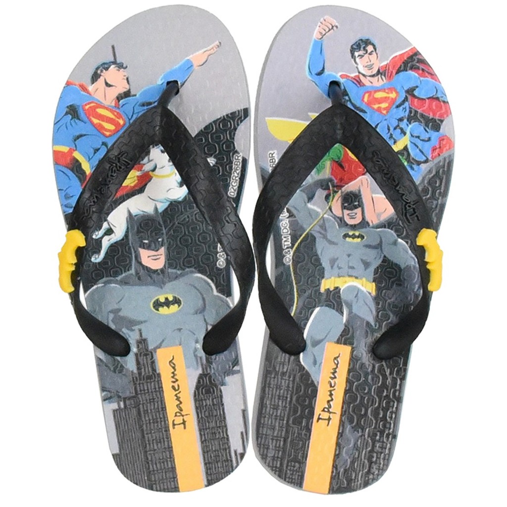Chinelo Infantil Menino Confortavel Liga Da Justica Ipanema