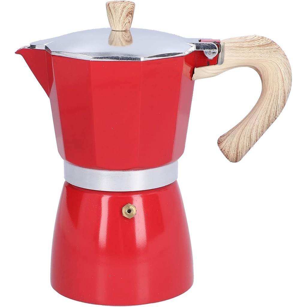 Máquina de café expresso de fogão, máquina de café expresso italiana, máquina de café expresso de alumínio