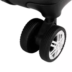 Kit 8 Capas Protetoras de Rodas em Silicone - Preto