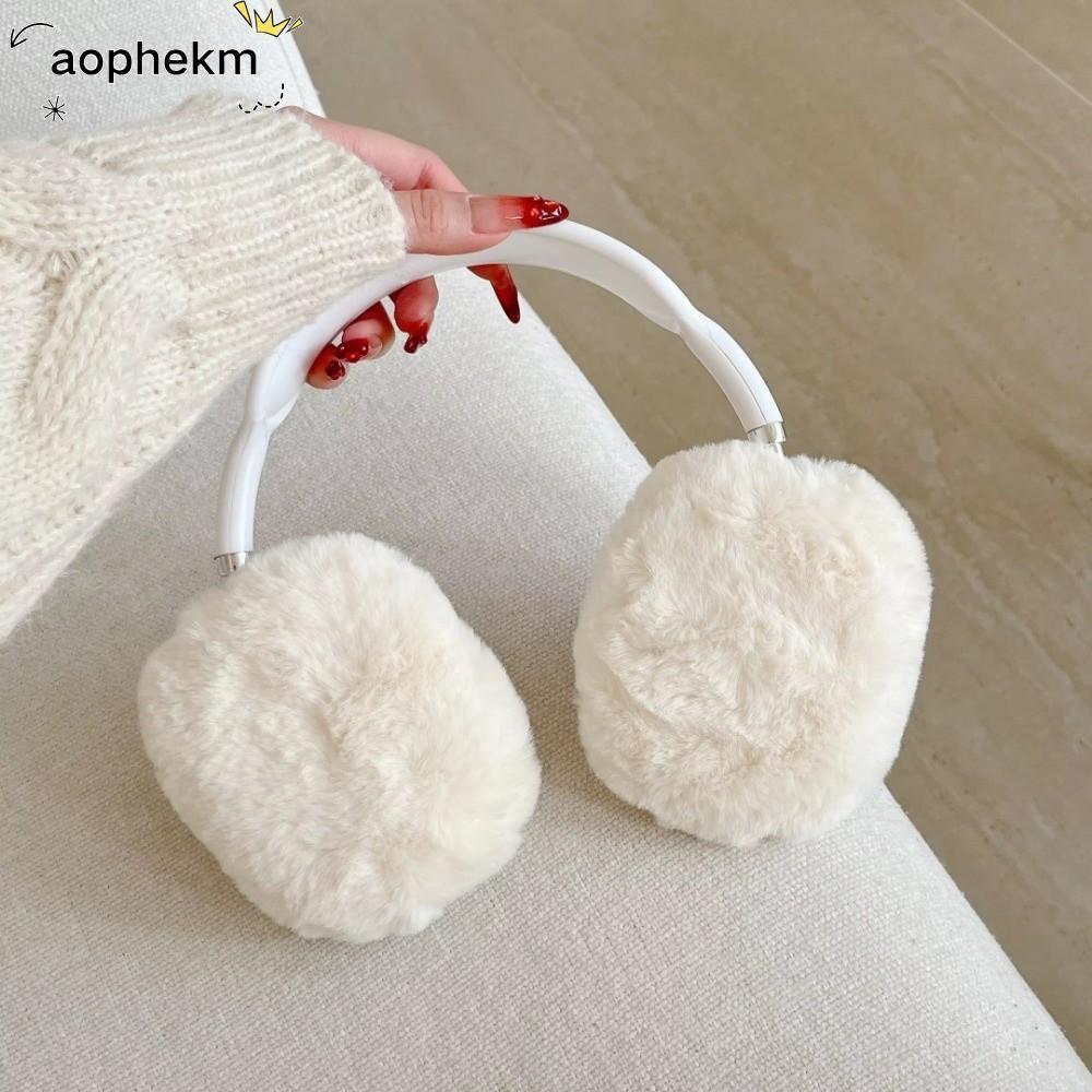 Fone De Ouvido AOPHEKM , Capa De Proteção Quente Outono Inverno Macia De Pelúcia