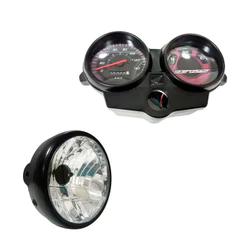 Farol + Painel Logo Honda Cg 125 Fan Titan 2010 2011 2012