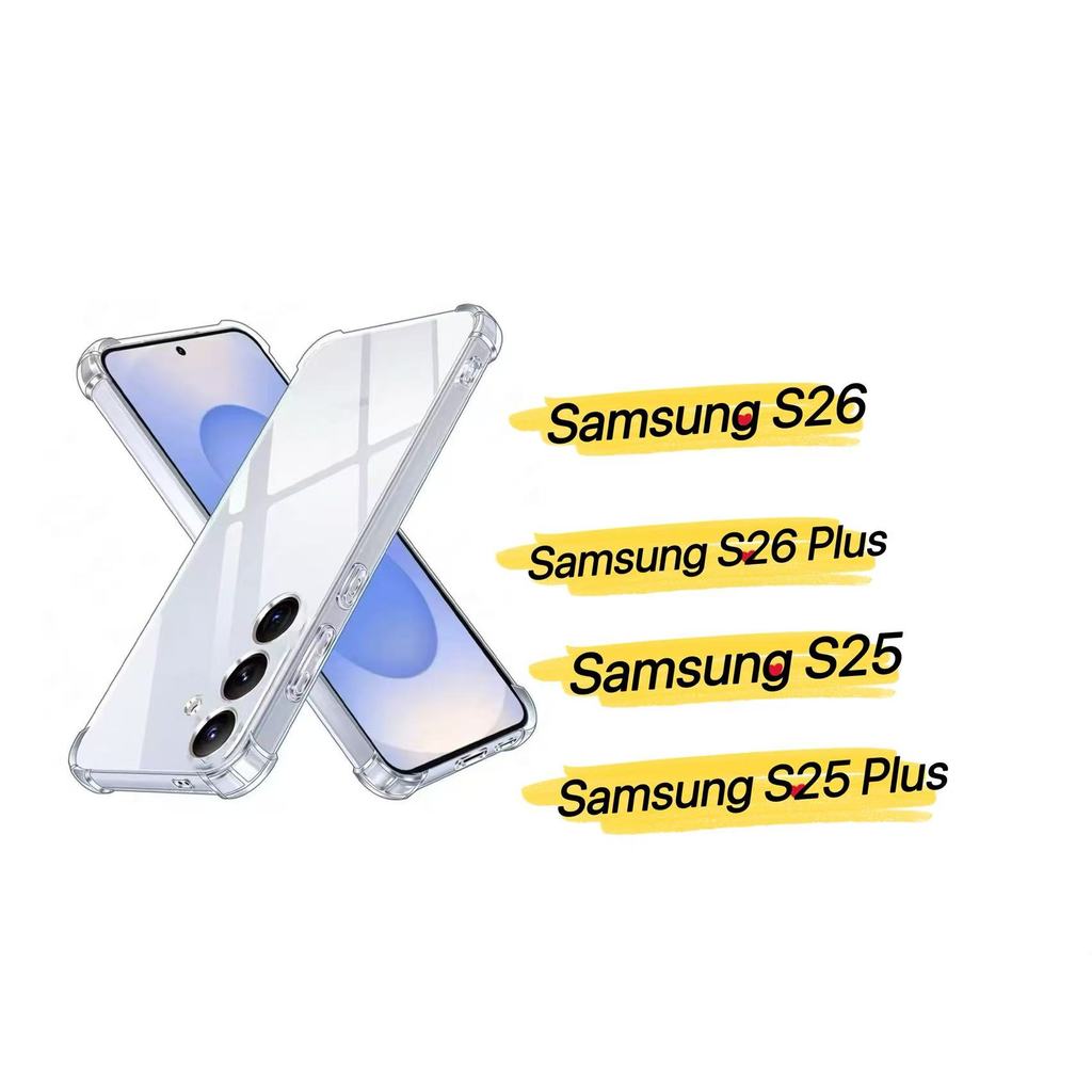 Capa Capinha Tpu Anti impacto transparente Para Samsung S25 / S25 PLUS / S26 / S26 PLUS