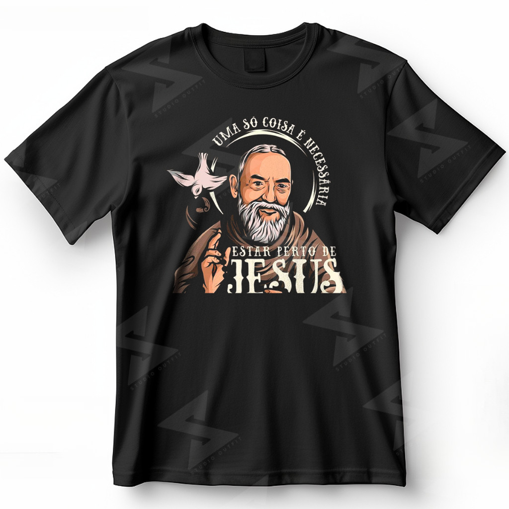 [Camiseta Premium em Algodão Puro]CC Camiseta Oversized Streetwear Unissex 100% Algodão Fio 30.1 Camisa Academia Cristã 