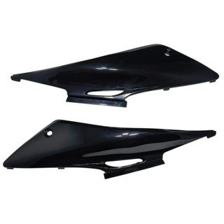 PAR TAMPA LATERAL SPORTIVE PARA HONDA BROS 150 2009 A 2011 / BROS 125 2013 PRETO em Oferta na Shopee