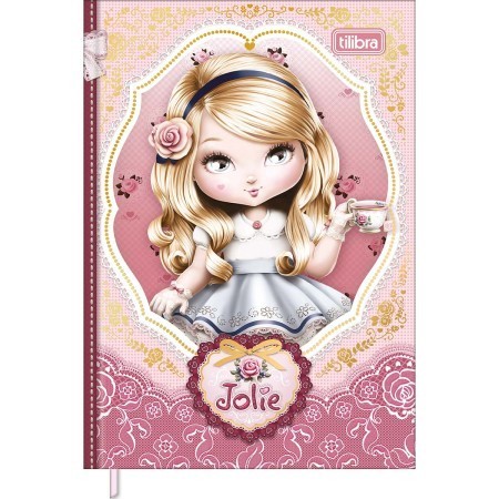 Mini Caderneta Costurada Petit Jolie Vintage Tilibra em Oferta na Shopee