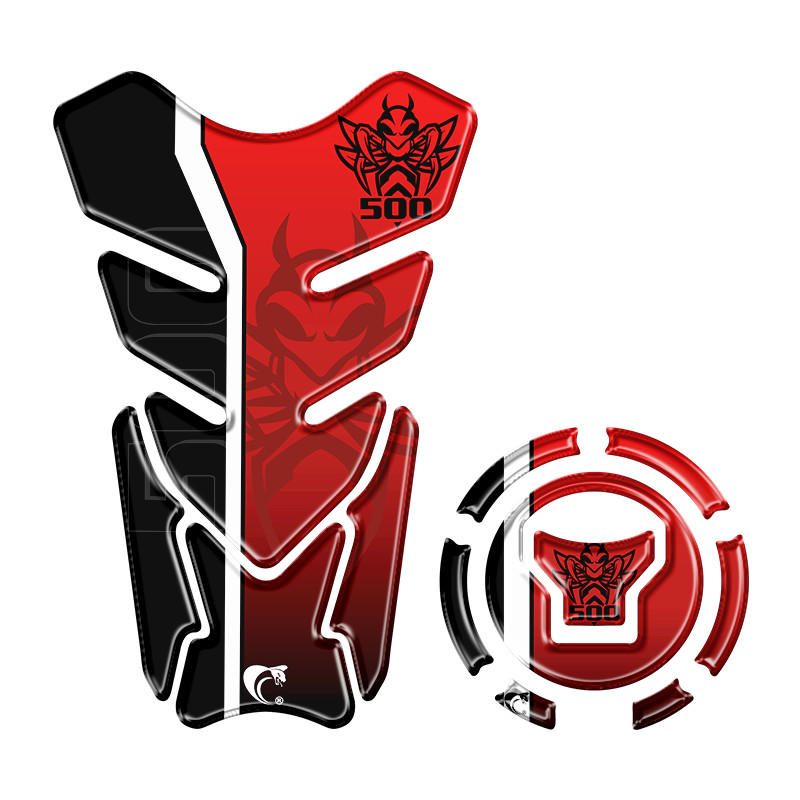 Kit Protetor Tanque e Bocal Compatível Hornet 500 2025 2026