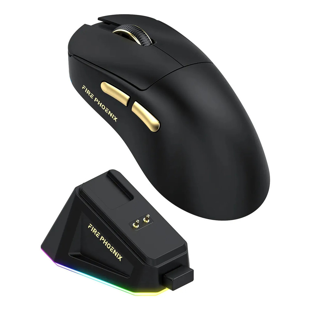 Mouse Gamer Sem Fio Bluetooth Paw3311 24000 Dpi Bk-r3x Pro
