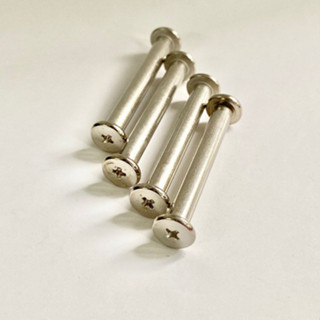 Parafuso Para Pasta  Niquelado 20mm - 50 Unidades em Oferta na Shopee