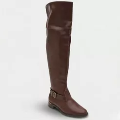 Bota Montaria Vizzano Fivela Cano Alto Feminina - Marrom
