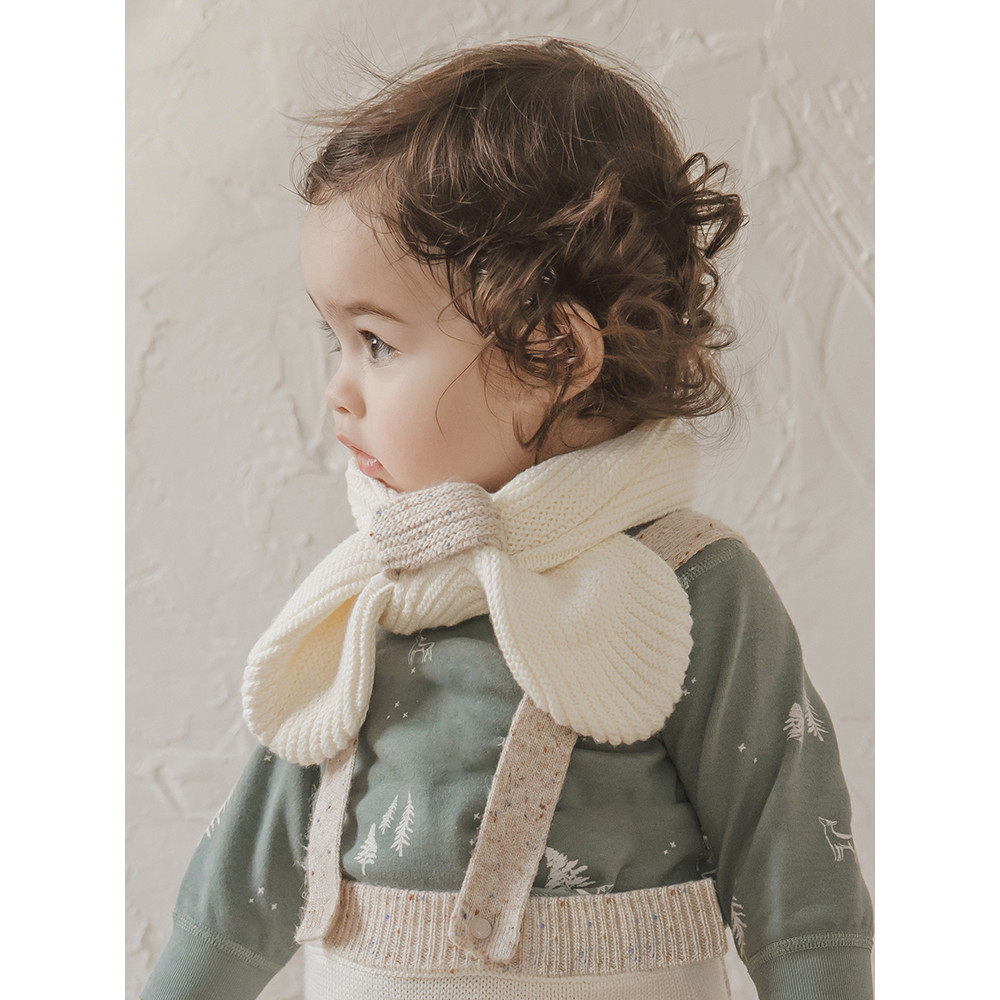 Curioso urso masculino feminino bebê babador de malha outono inverno lã do bebê à prova de vento quente crianças cor sól