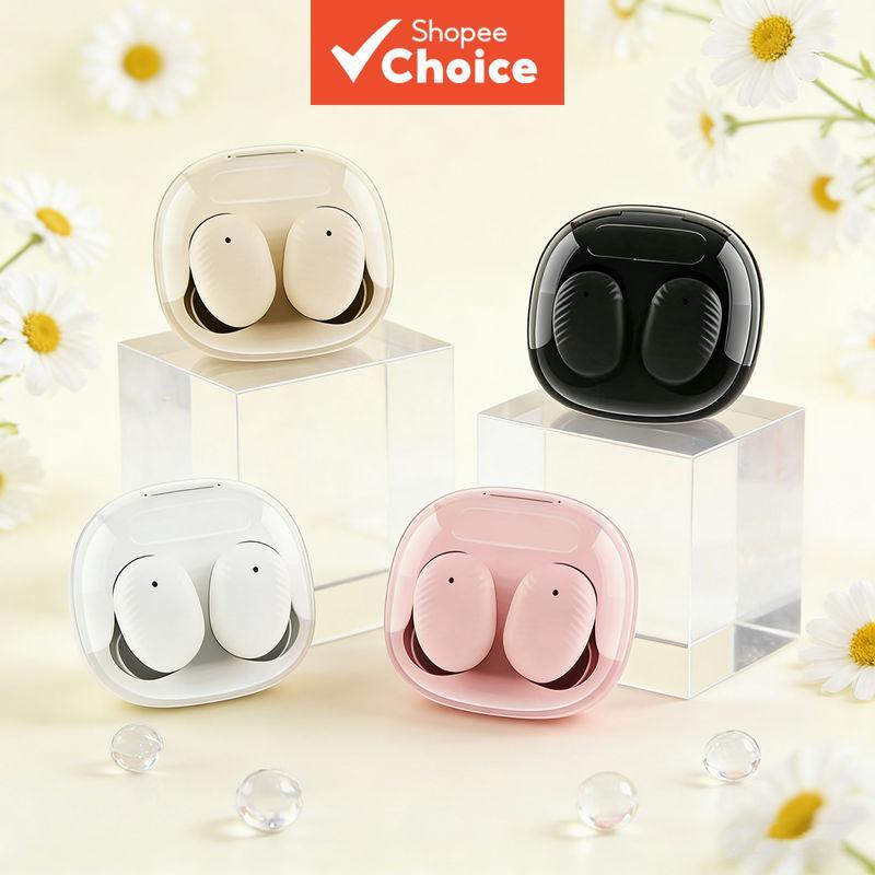  Fones de Ouvido Invisíveis Mini Fones de Ouvido TWS Bluetooth 5.3 Fones de Ouvido Sem Fio Headsets Estéreo HIFI Redução