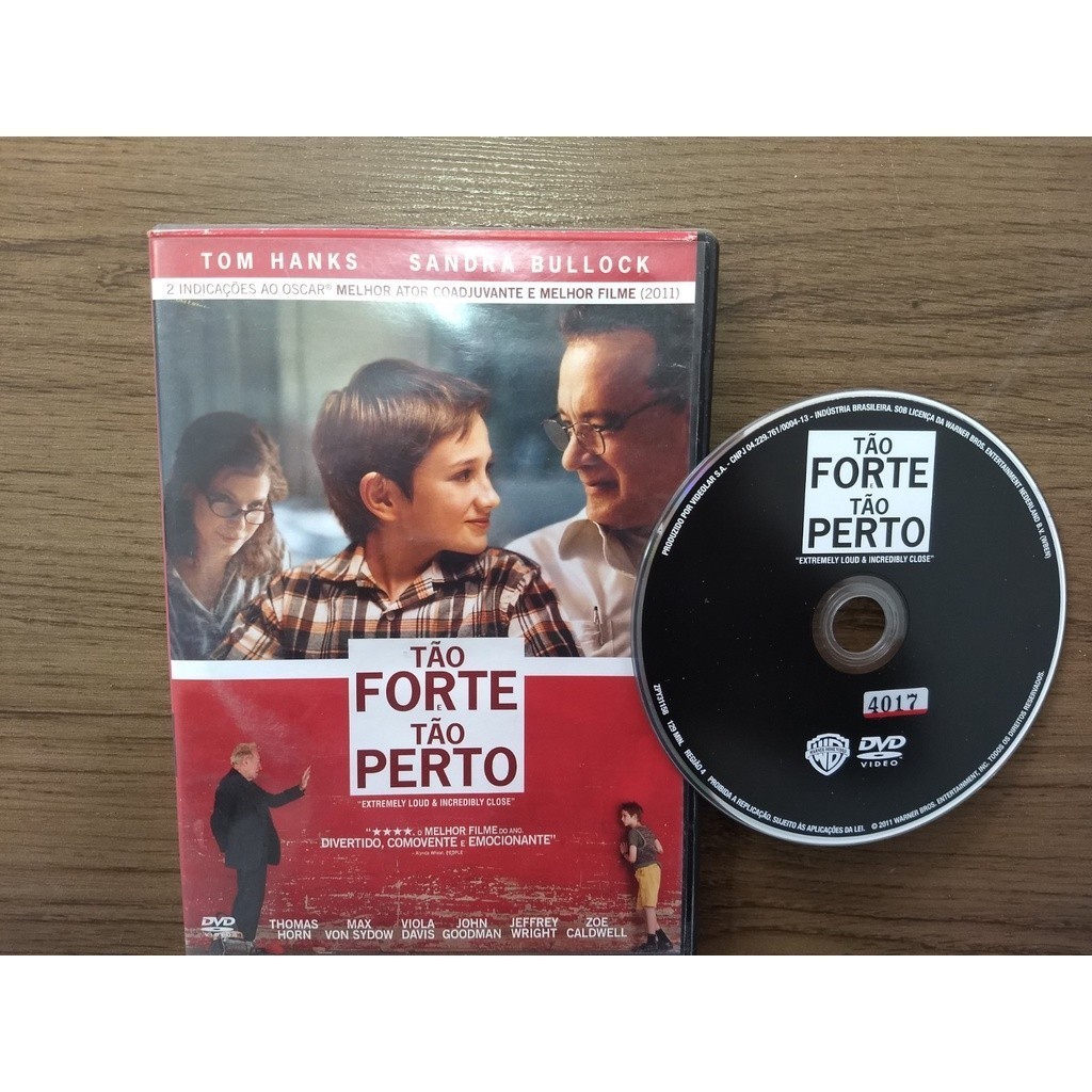 Dvd Tão Forte E Tão Perto - Original