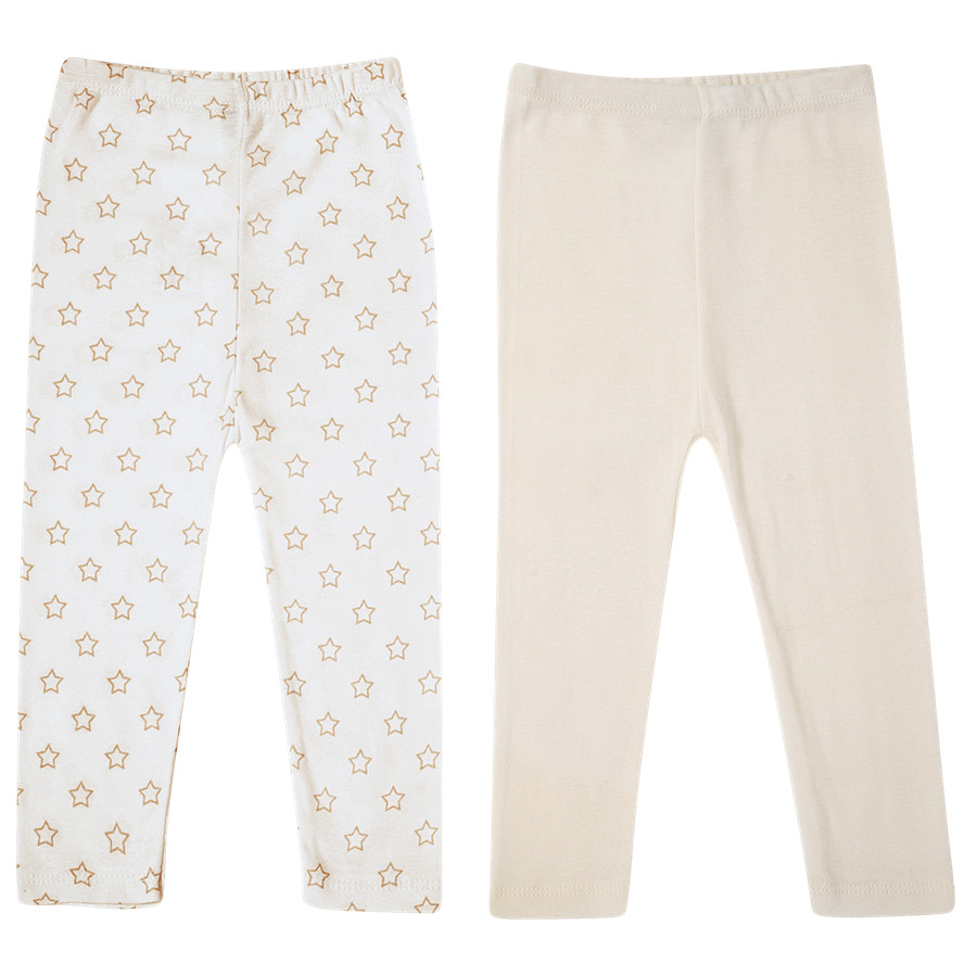 Kit Bebê Underwear Calça Culote Ribana Sem Pezinho Tip Top