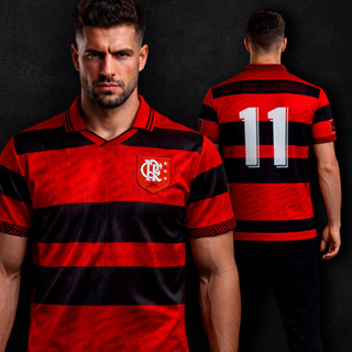 Camisa Flamengo Retrô 1996 Centenário Romário Masculina em Oferta na Shopee