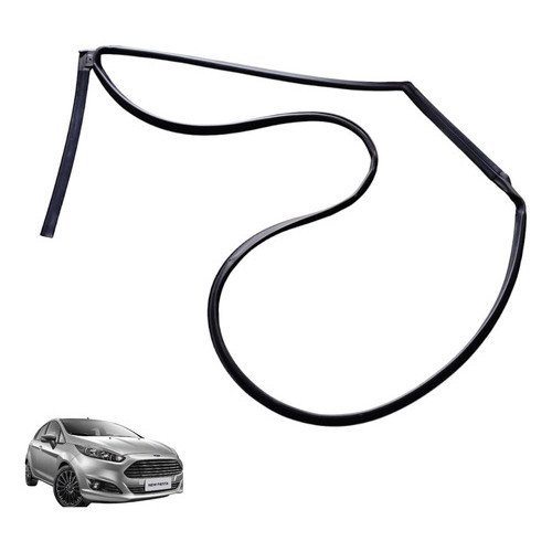 Borracha Porta Traseira Direita New Fiesta Hatch 2015 2016