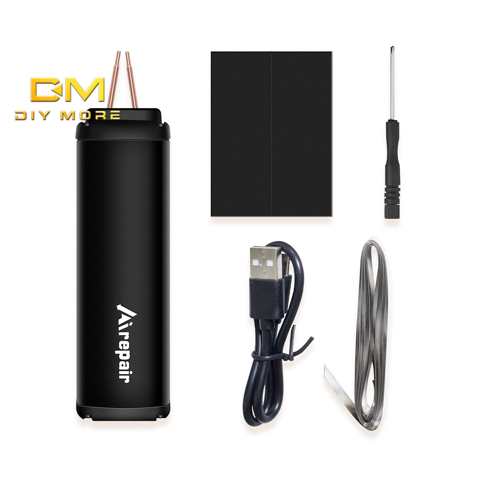 DIYMORE Portátil De 8 Níveis De Potência Ajustável 18650 Bateria De Lítio Kit DIY Soldador De Ponto