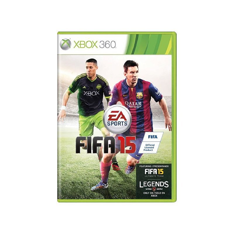 Jogo Fifa 15 - Xbox 360 - Usado - Original