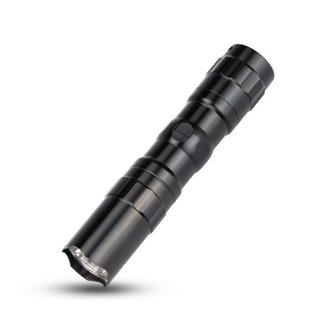 Lanterna LED Mini de Longo Alcance e Alta Luminosidade, Bateria AA, Liga de Alumínio, para Emergências Domésticas, Campi