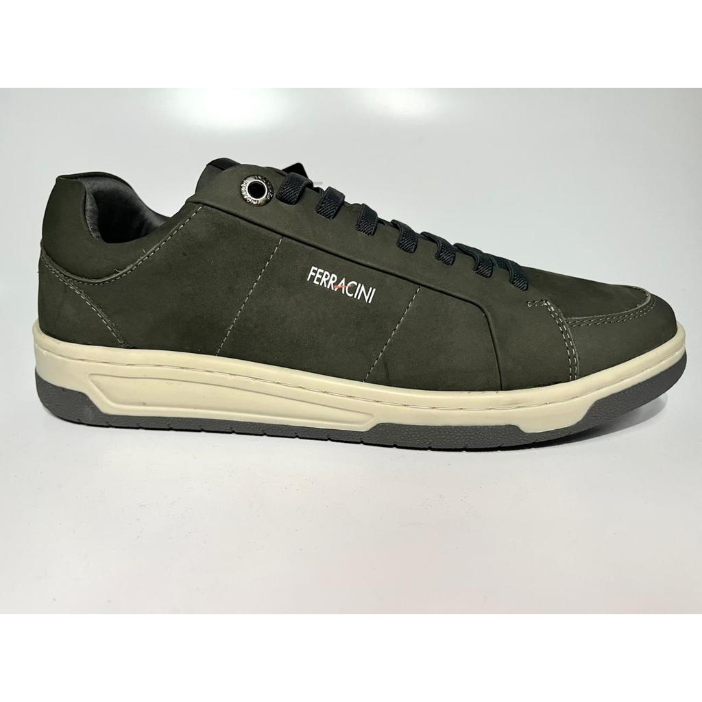 Sapatênis Ferracini Vox  100% Couro Conforto Leve Premium