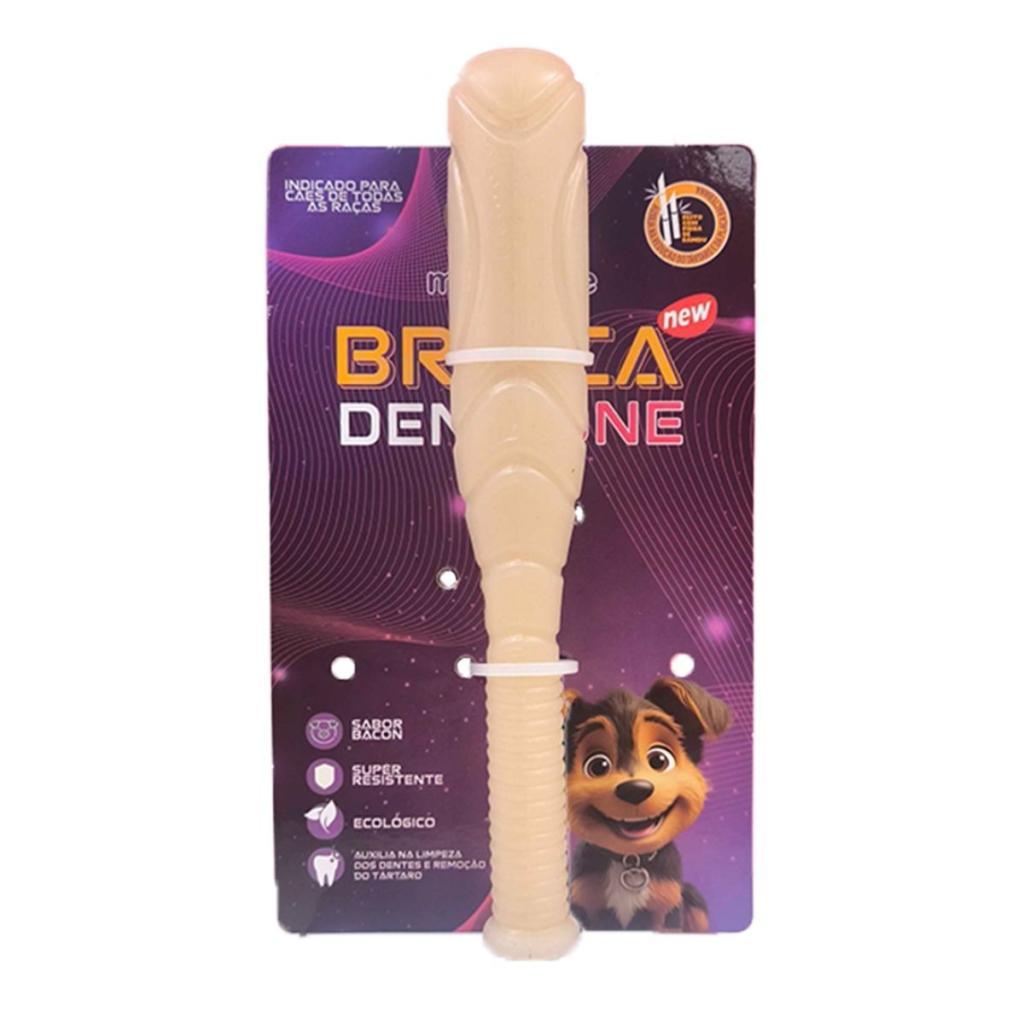 Brinquedo Osso Bamboo Taco Brinca Dent One Sabor Bacon Para Cães