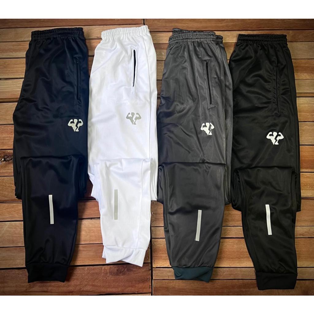 Calça Jogger Esportiva Elastano Academia Masculina Dry Fit