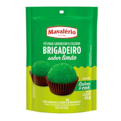 Saborizante em Pó Preparo Brigadeiro Limão 45g Mavalério