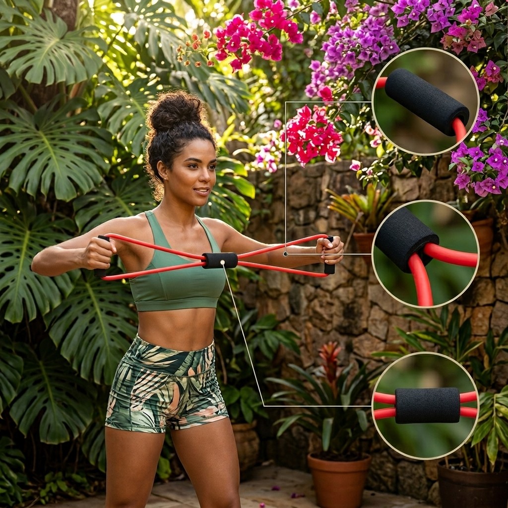 OFERTA RELÂMPAGO Elástico Cross Tube Tensão Treino Em Casa Envio Já De São Paulo Qualidade Premium