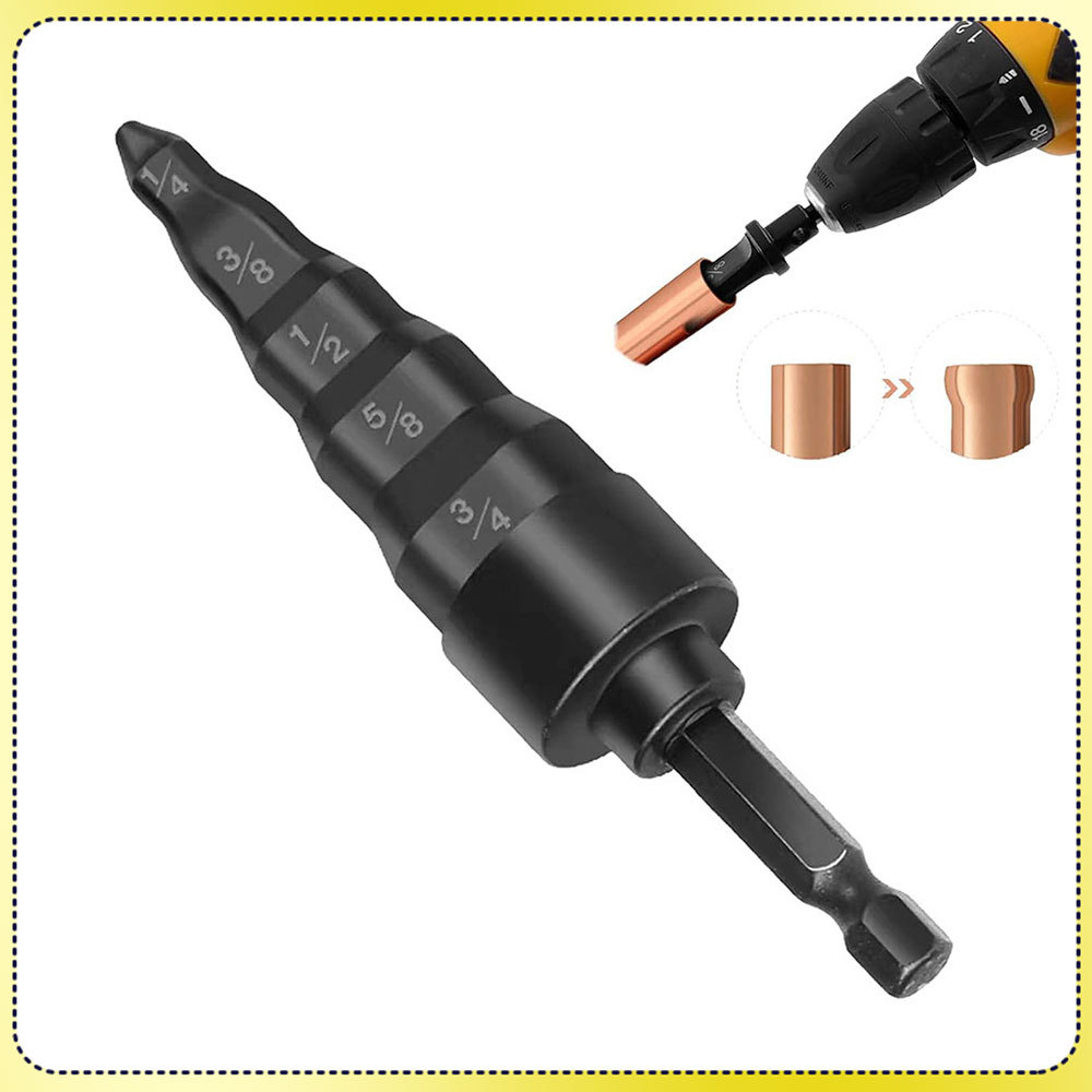Ferramenta para alargar tubos de cobre para ar condicionado cinco em um Cabo hexagonal Ferramenta para alargar tubos