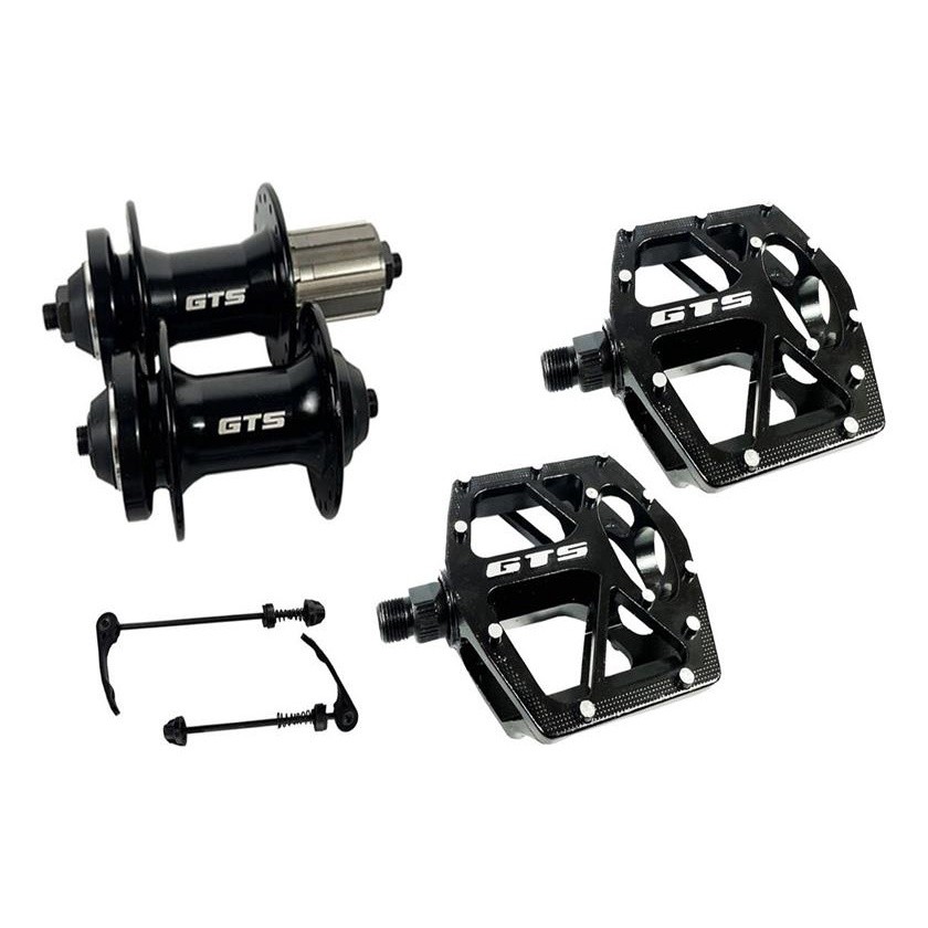 Par Cubo Rolamento 36f Gts K7 Disco 8/9/10v+pedal Plataforma em Oferta na Shopee